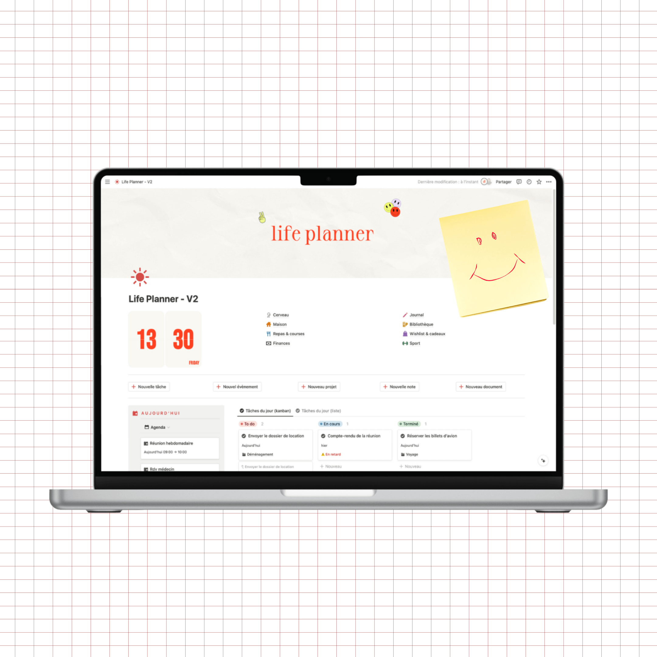 life planner notion