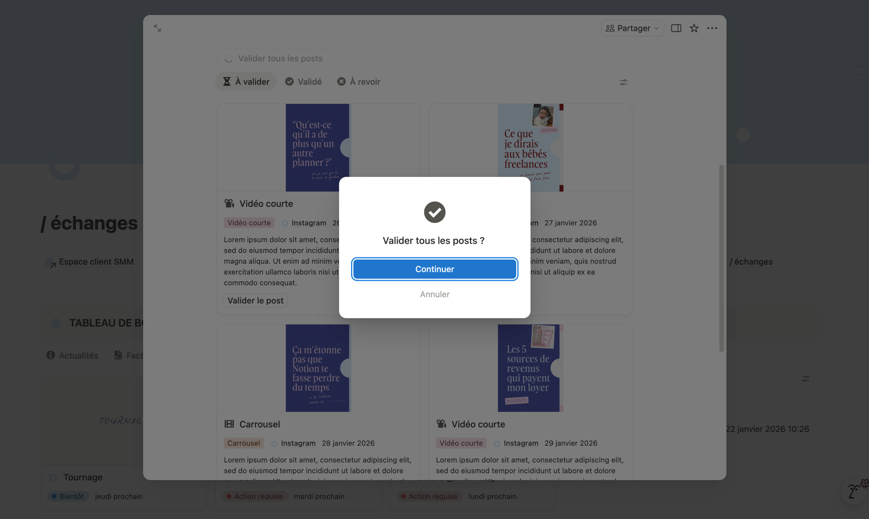 Espace Client SMM
