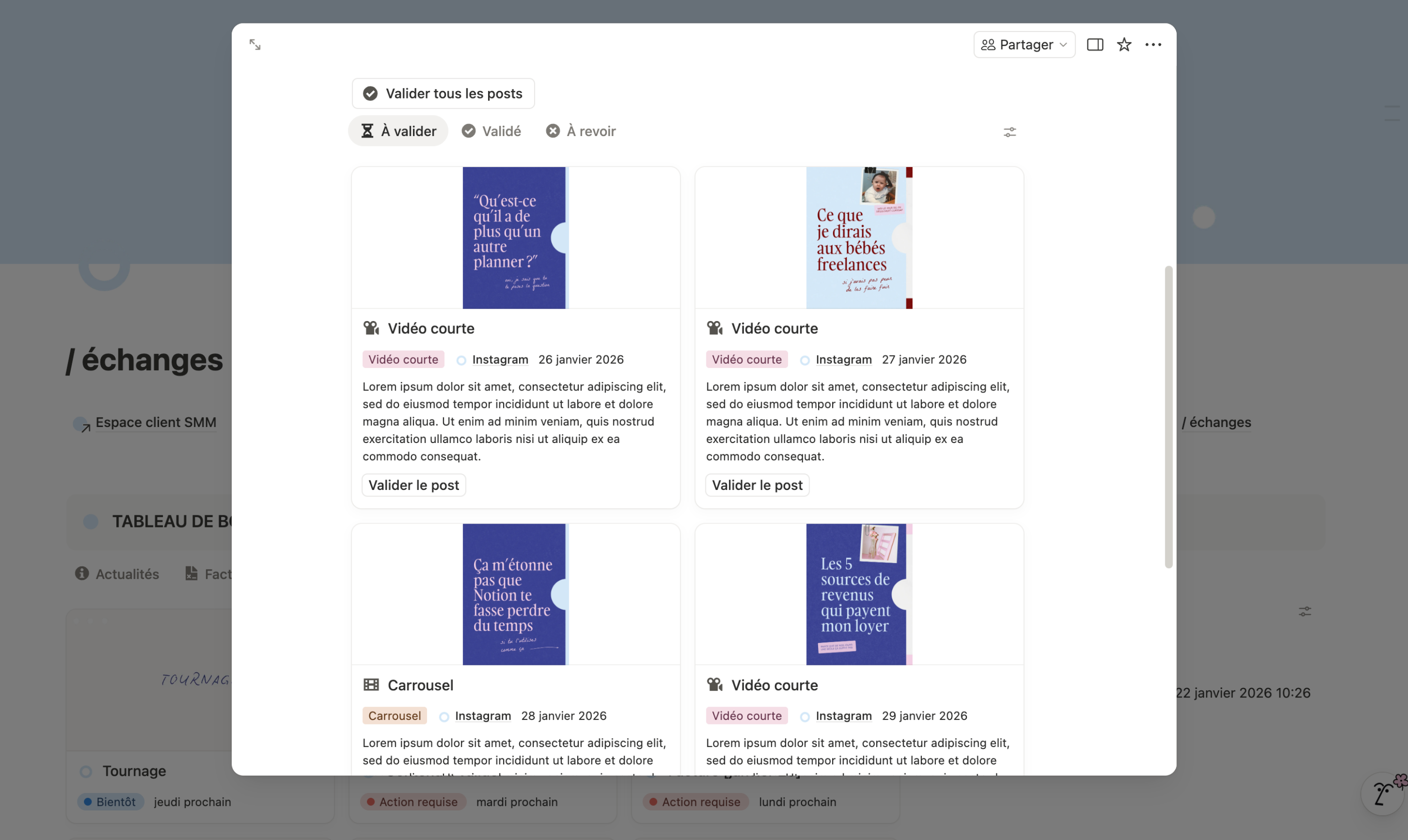 Espace Client SMM
